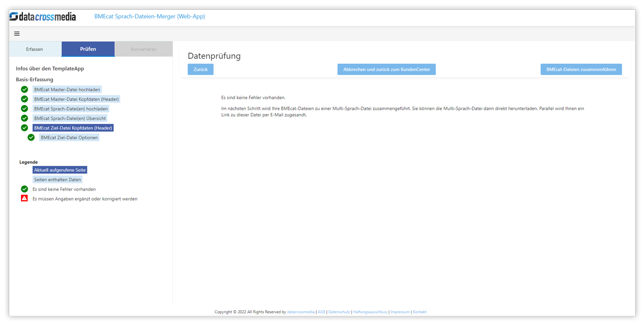 BMEcat-Dateien zusammenführen